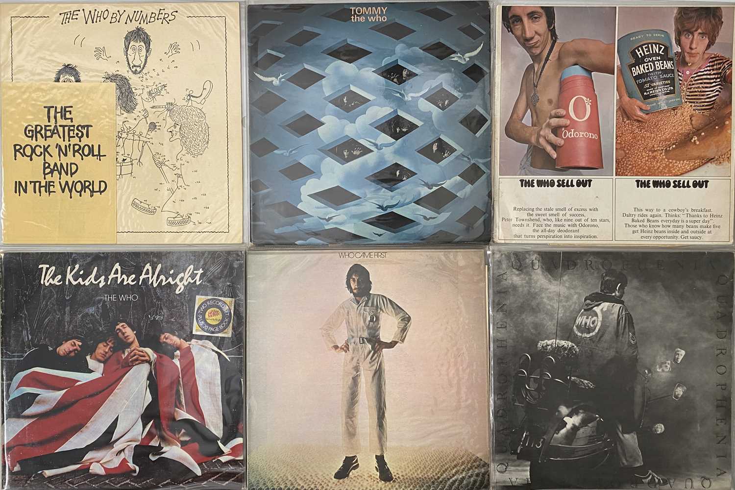 THE WHO AND RELATED - LP COLLECTION