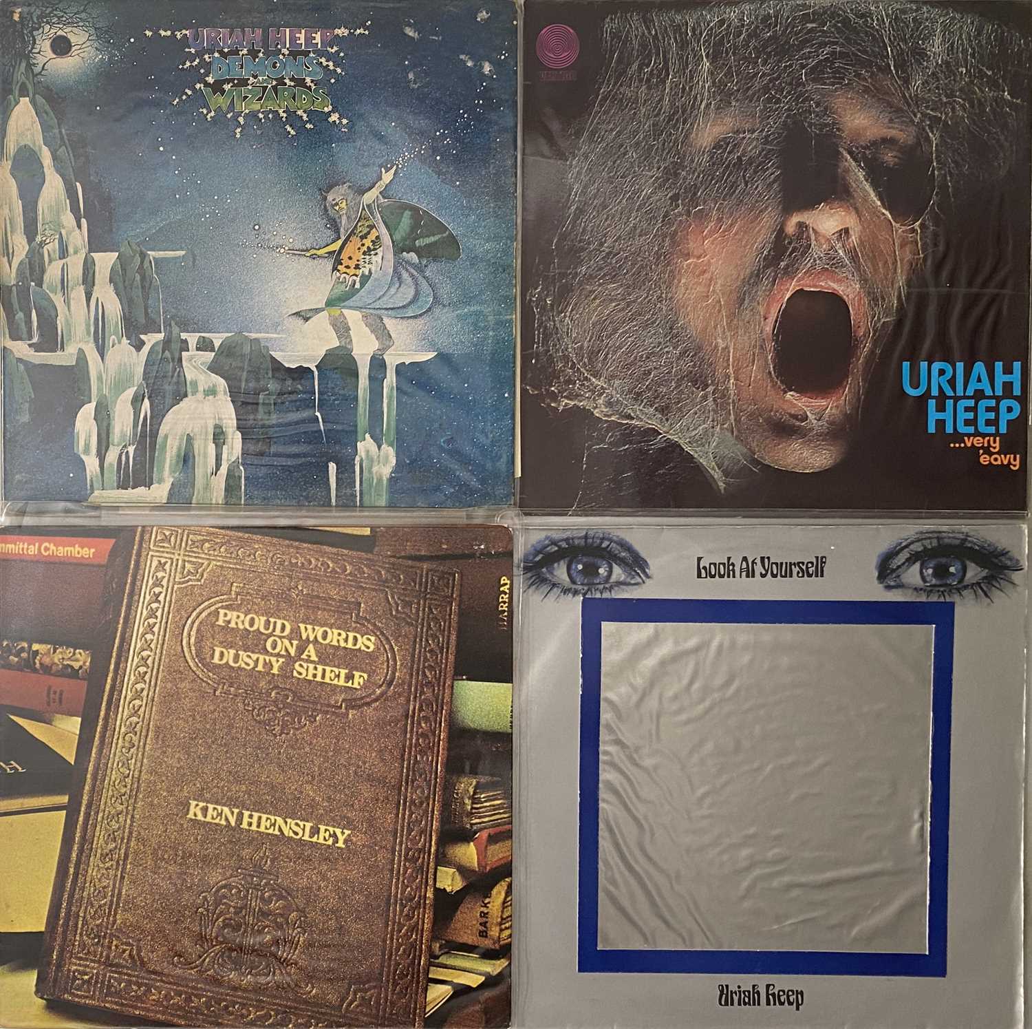 URIAH HEEP / RELATED - LP PACK