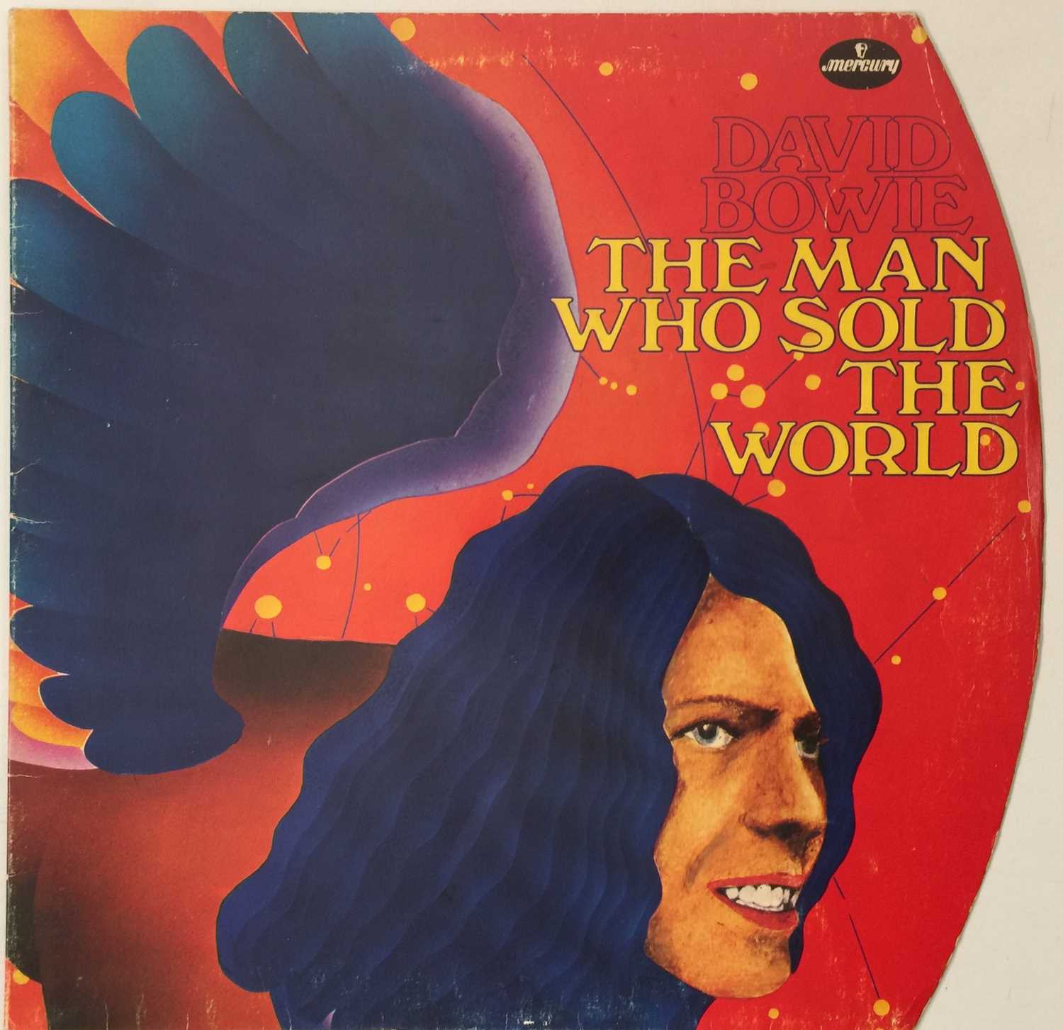 DAVID BOWIE - THE MAN WHO SOLD THE WORLD LP (1972 GERMAN PRESSING - MERCURY 6338 041) - Image 2 of 5