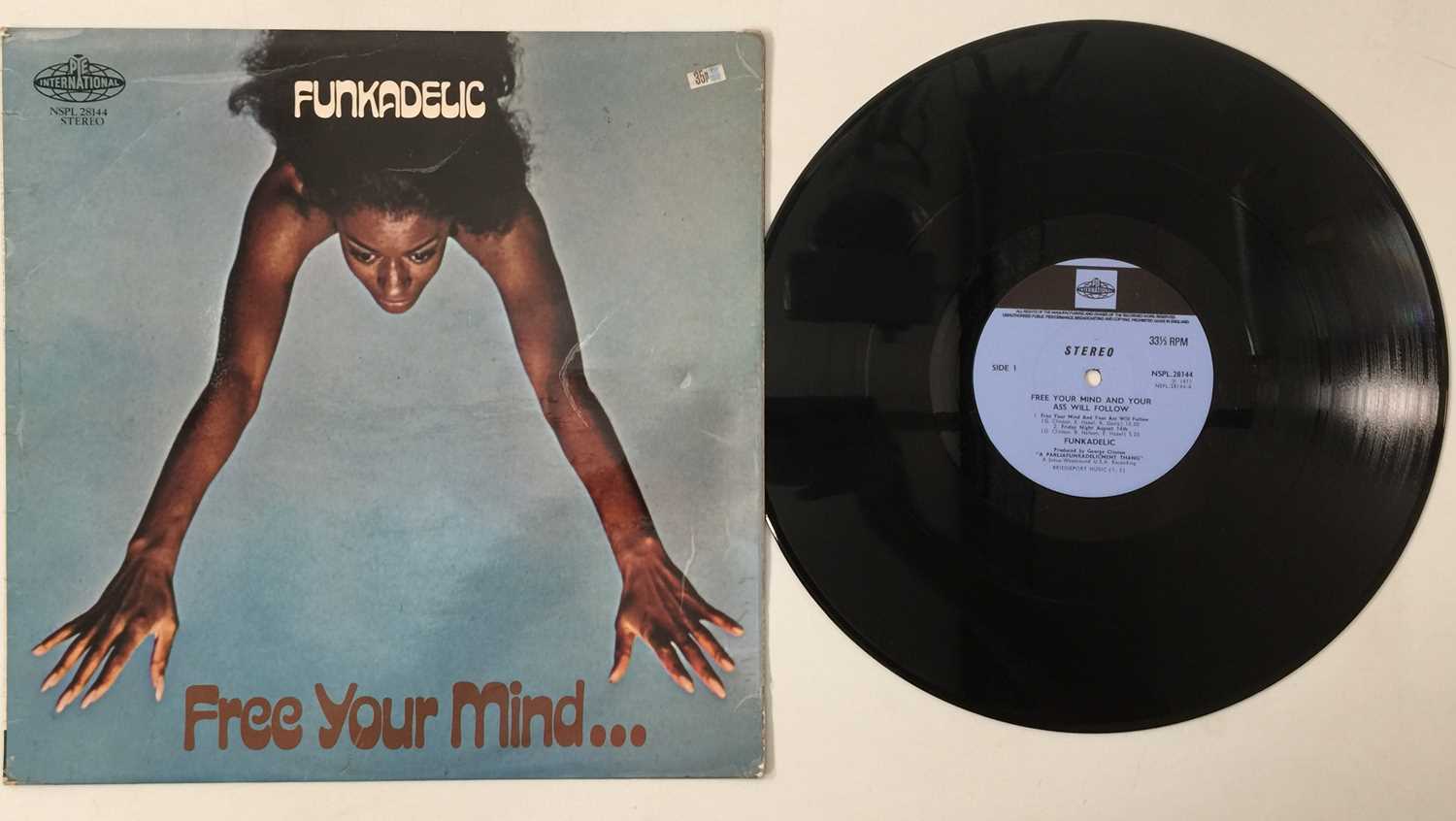 FUNKADELIC - FREE YOUR MIND AND YOUR ASS WILL FOLLOW LP (ORIGINAL UK COPY - PYE INTERNATIONAL NSPL 2