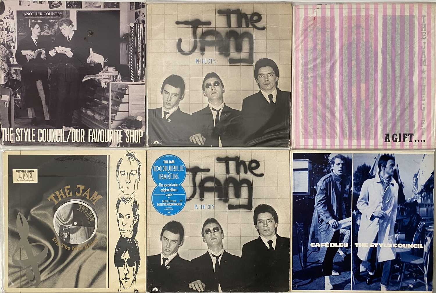 THE JAM / STYLE COUNCIL - LP / 12" COLLECTION