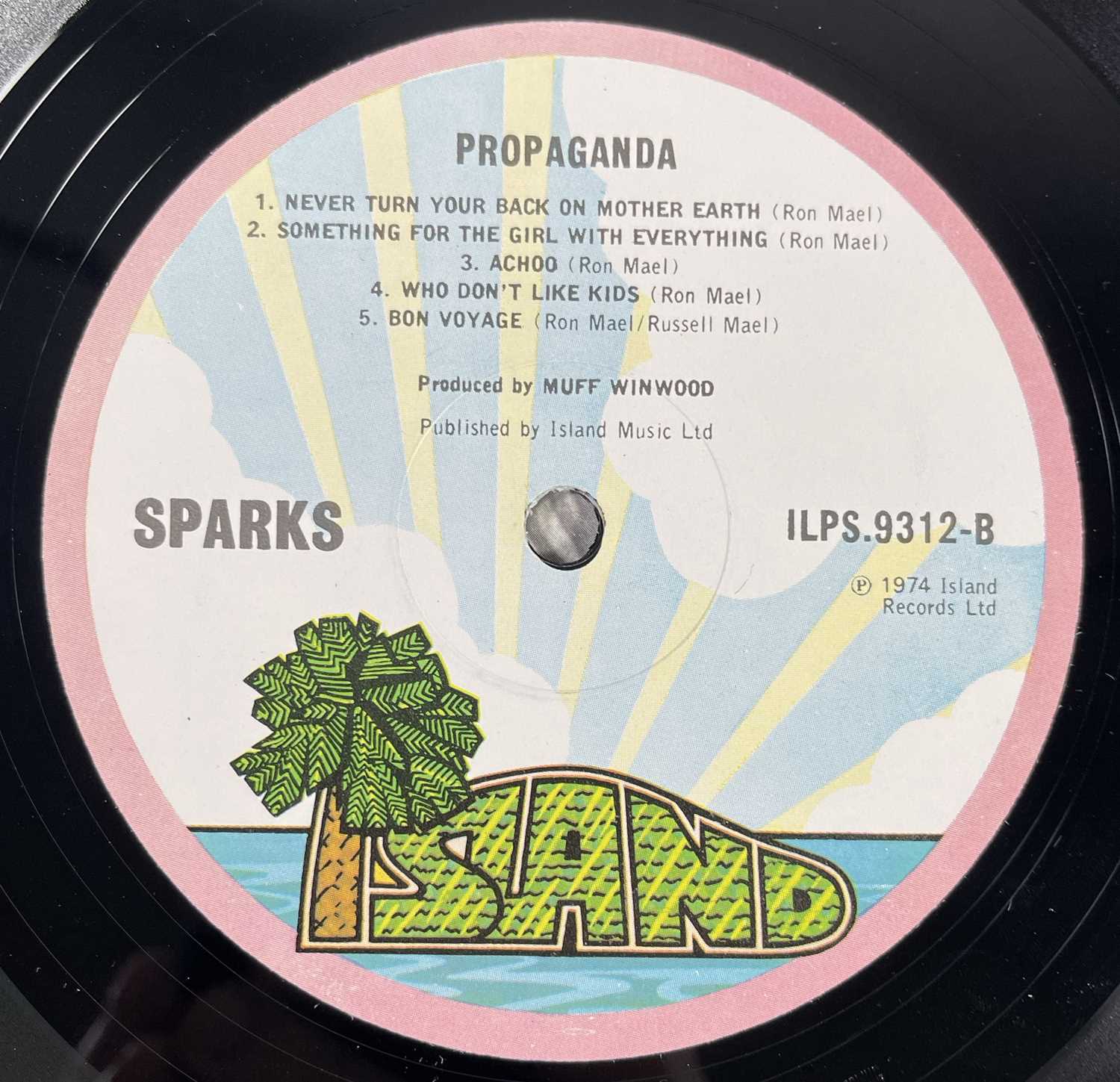 SPARKS - AN LP SIGNED BY RUSSELL / RON MAEL. - Image 7 of 7