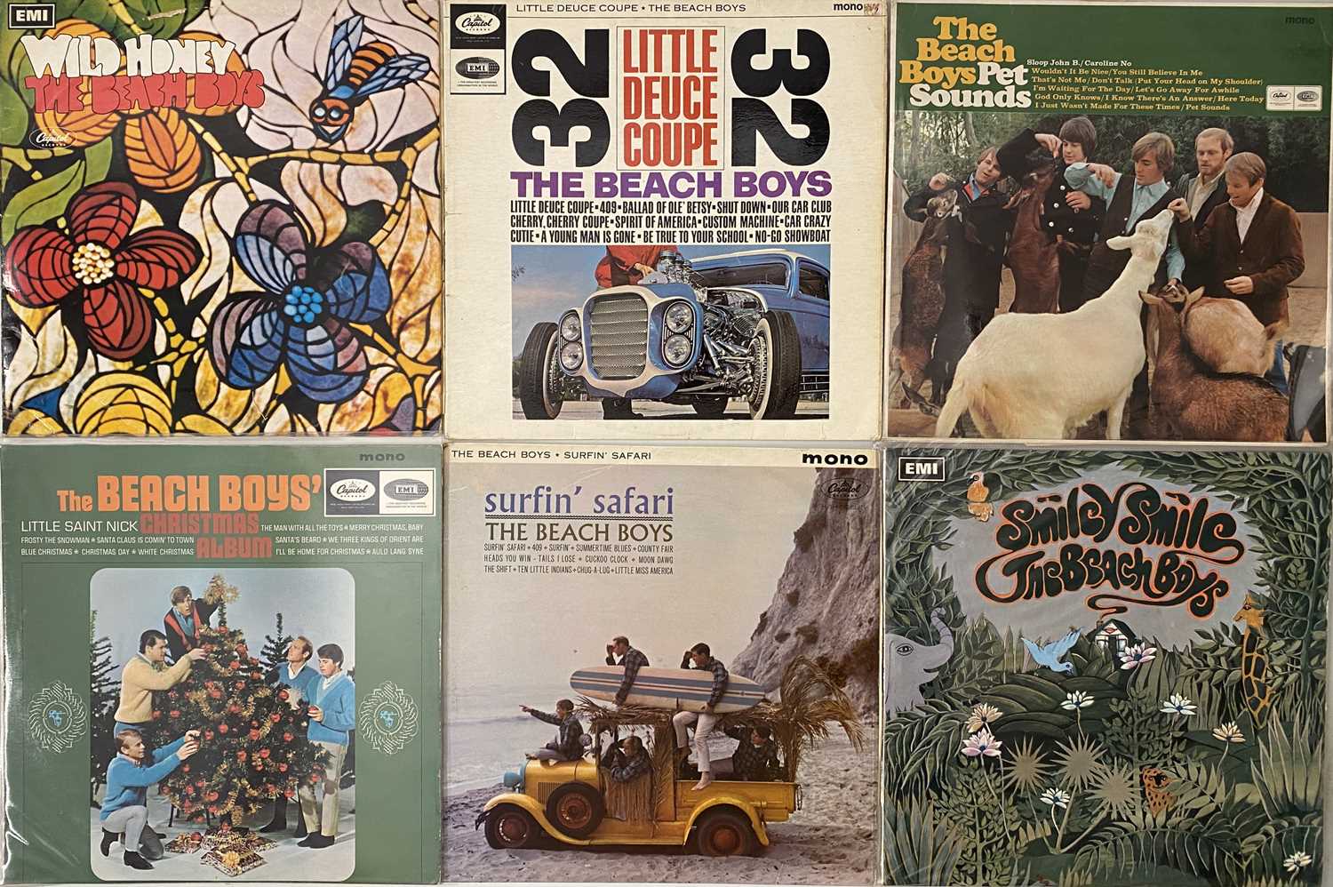 THE BEACH BOYS AND RELATED - LP COLLECTION