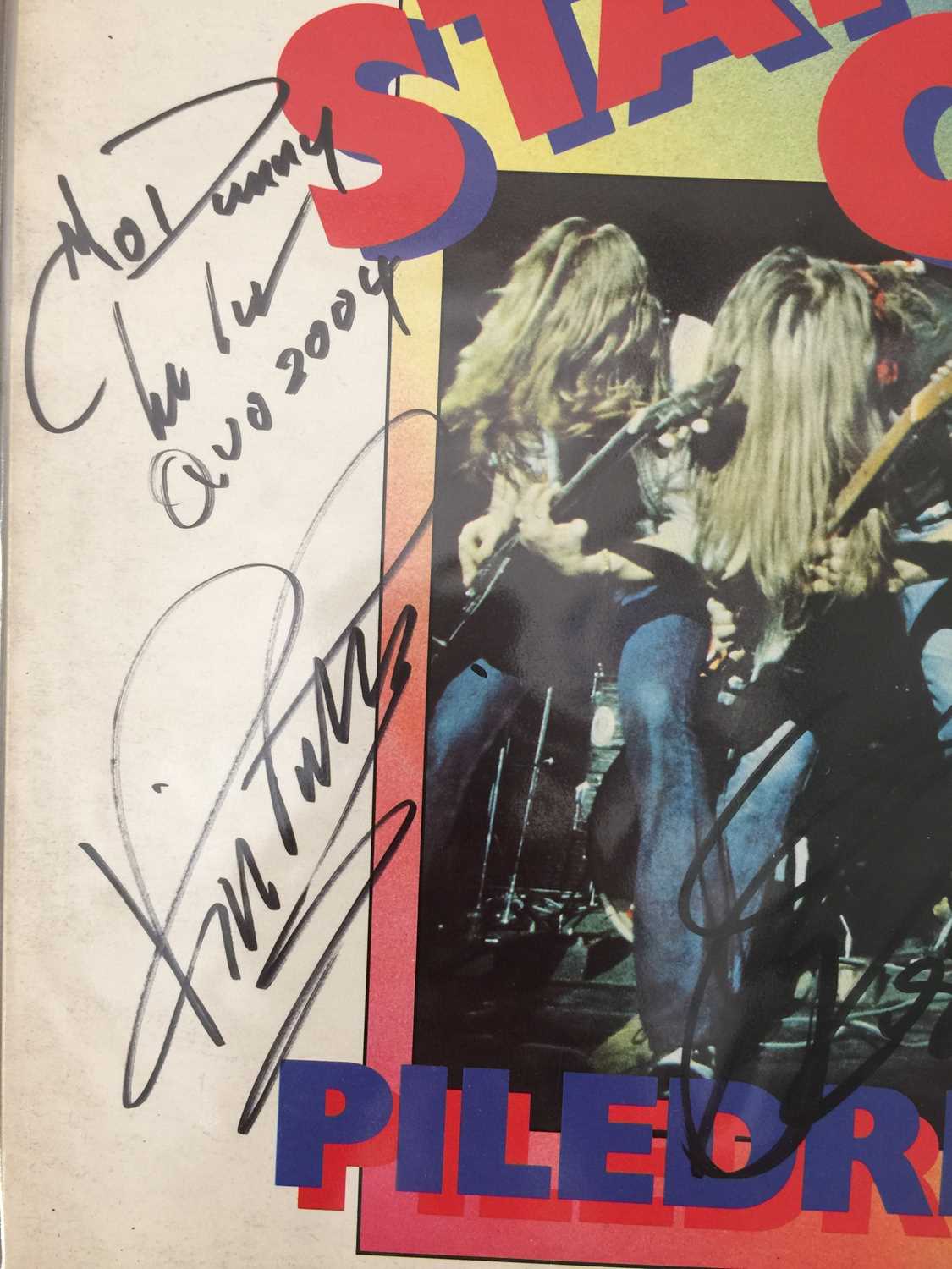 STATUS QUO - LP COLLECTION (INCLUDING SIGNED) - Image 4 of 6