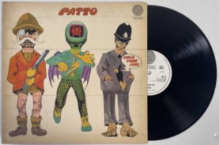 PATTO - HOLD YOUR FIRE LP (UK FIRST - SWIRL - VERTIGO 6360 032)