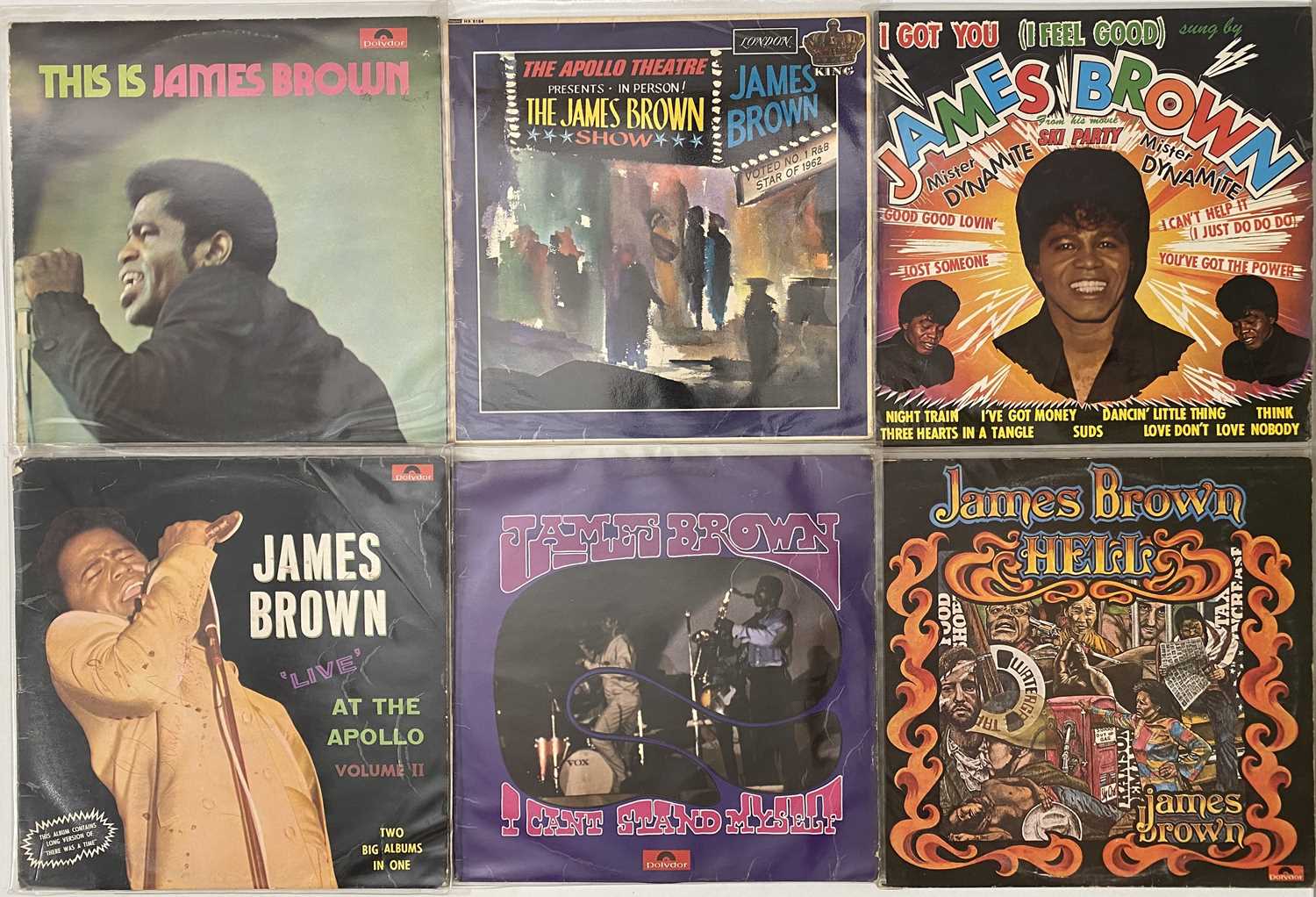 JAMES BROWN / J.B's / RELATED - LP COLLECTION