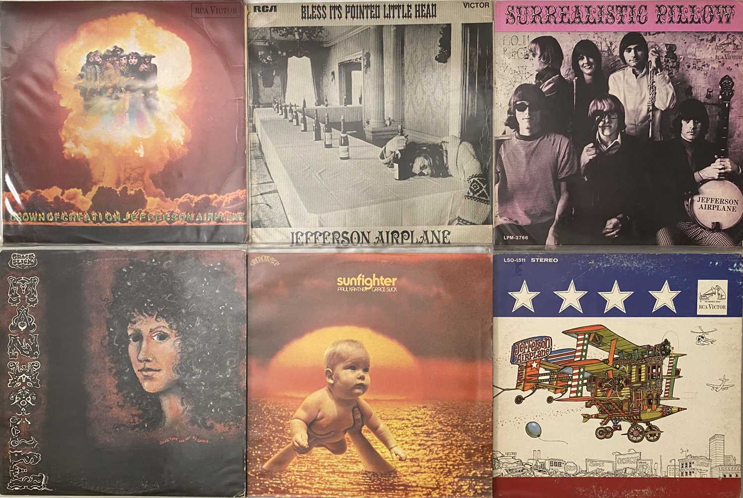 JEFFERSON AIRPLANE / RELATED - LP PACK