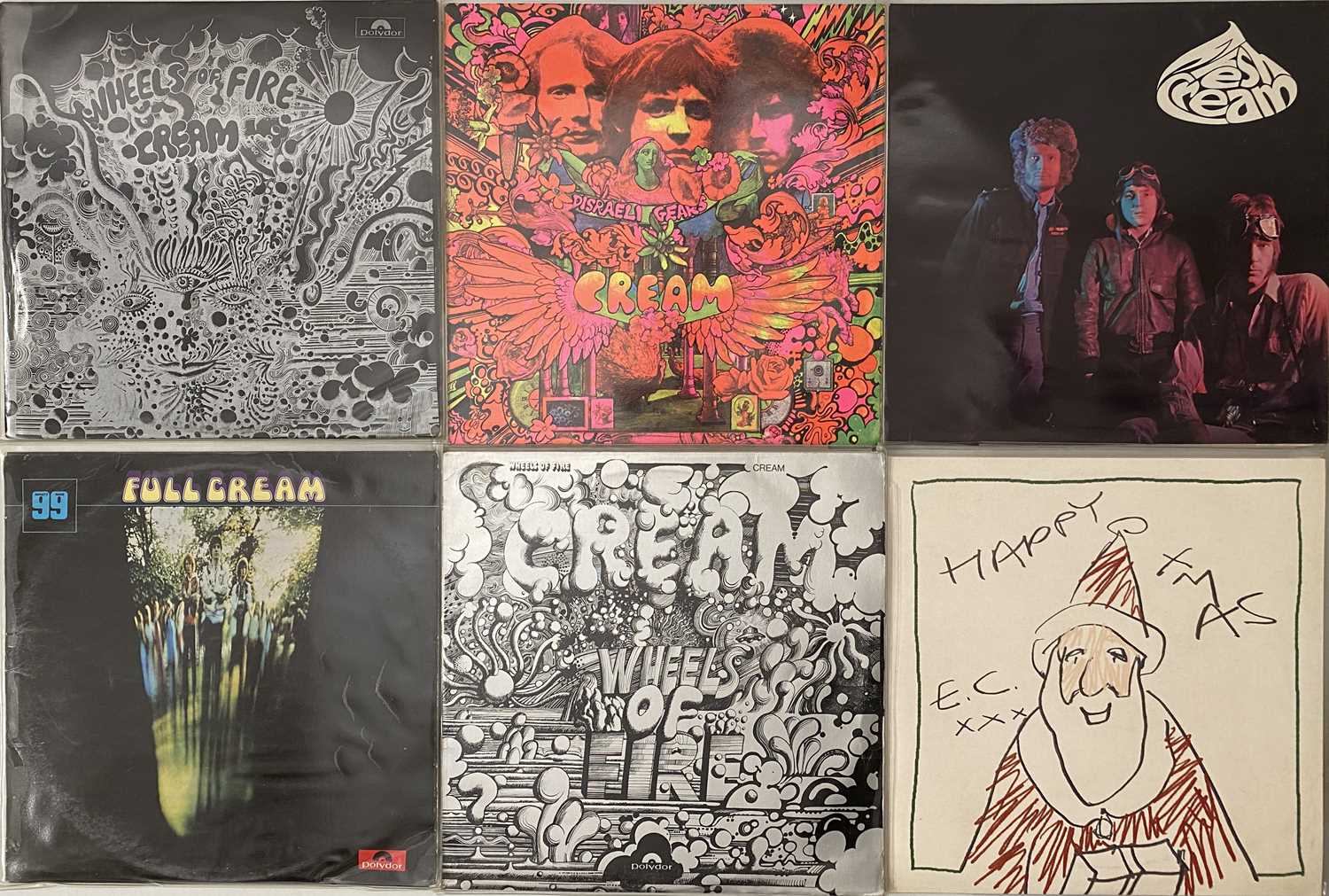 CREAM / RELATED - LP COLLECTION