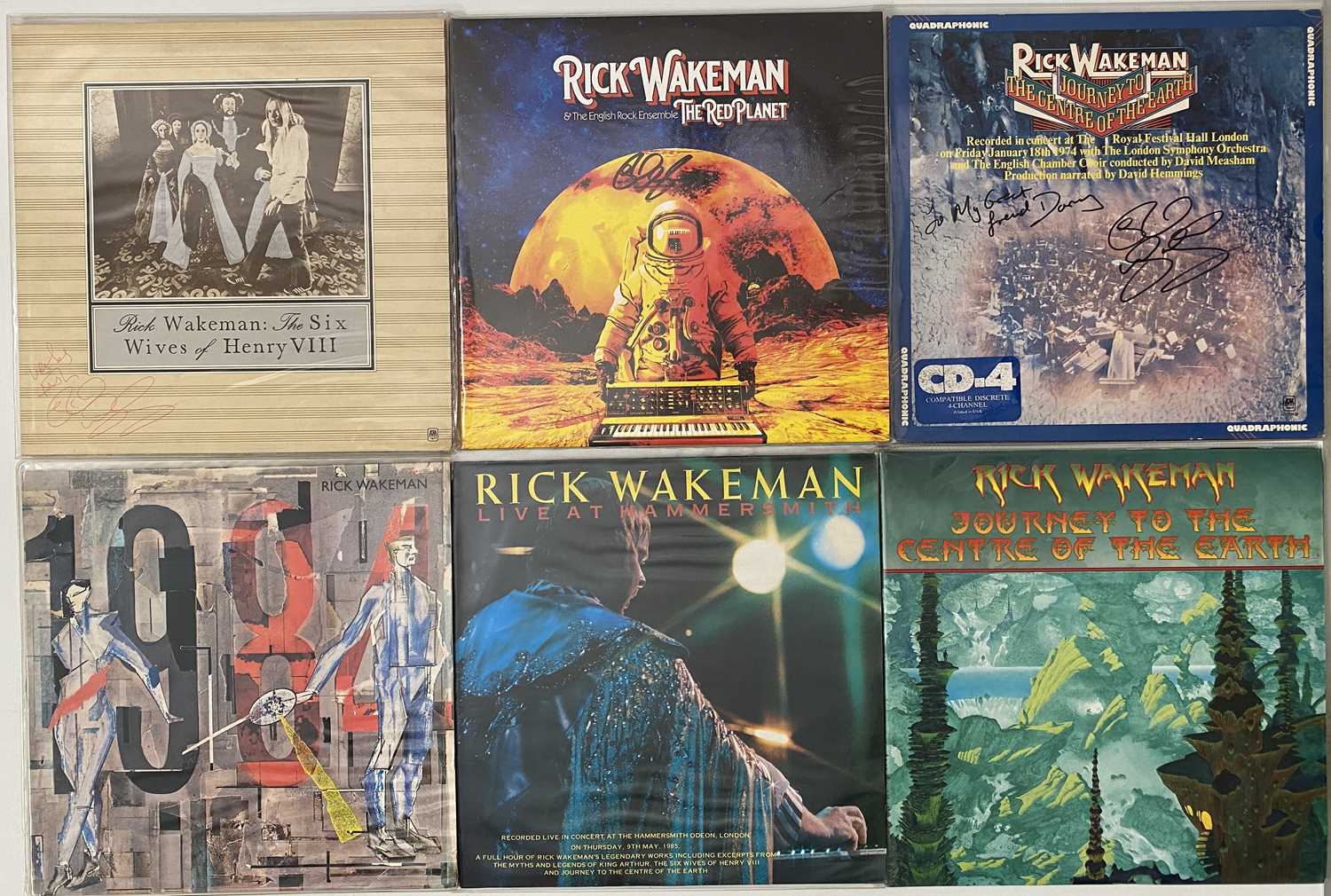 RICK WAKEMAN - LP COLLECTION