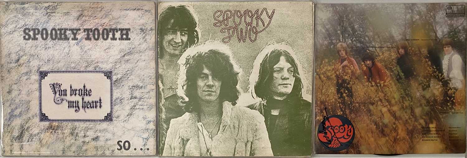 SPOOKY TOOTH - LPs (INCLUDING 1968 TEST PRESSING)