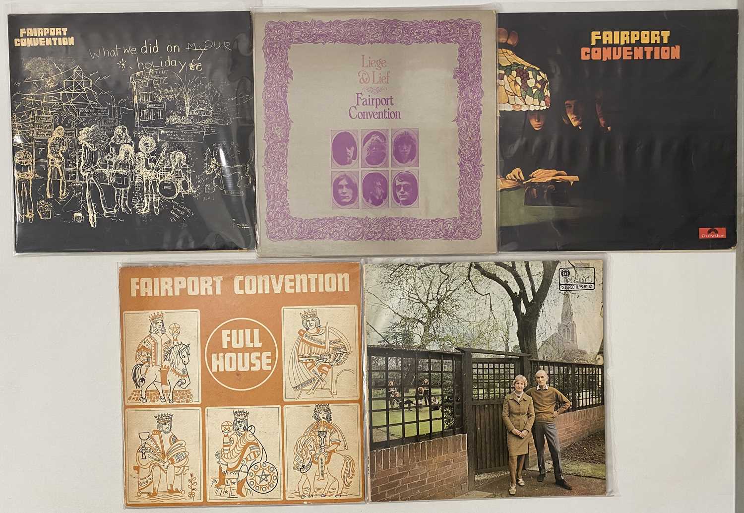 FAIRPORT CONVENTION - LP PACK (INC ORIGINALS)