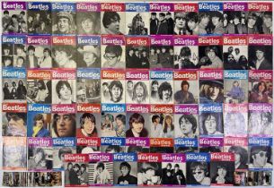 THE BEATLES - MONTHLY BOOKS / COLLECTORS CARDS.