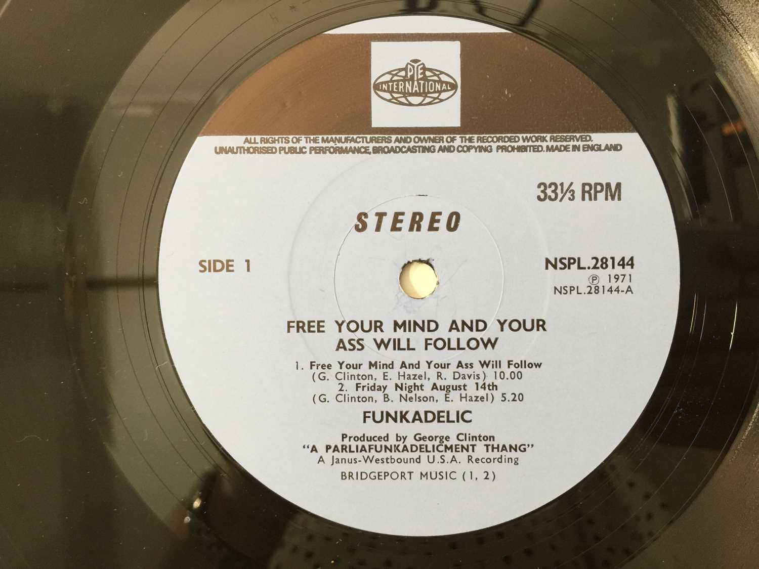 FUNKADELIC - FREE YOUR MIND AND YOUR ASS WILL FOLLOW LP (ORIGINAL UK COPY - PYE INTERNATIONAL NSPL 2 - Image 4 of 5