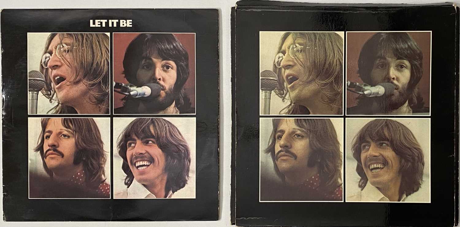 THE BEATLES - LET IT BE BOX LP w/ BOOKLET (PXS 1)