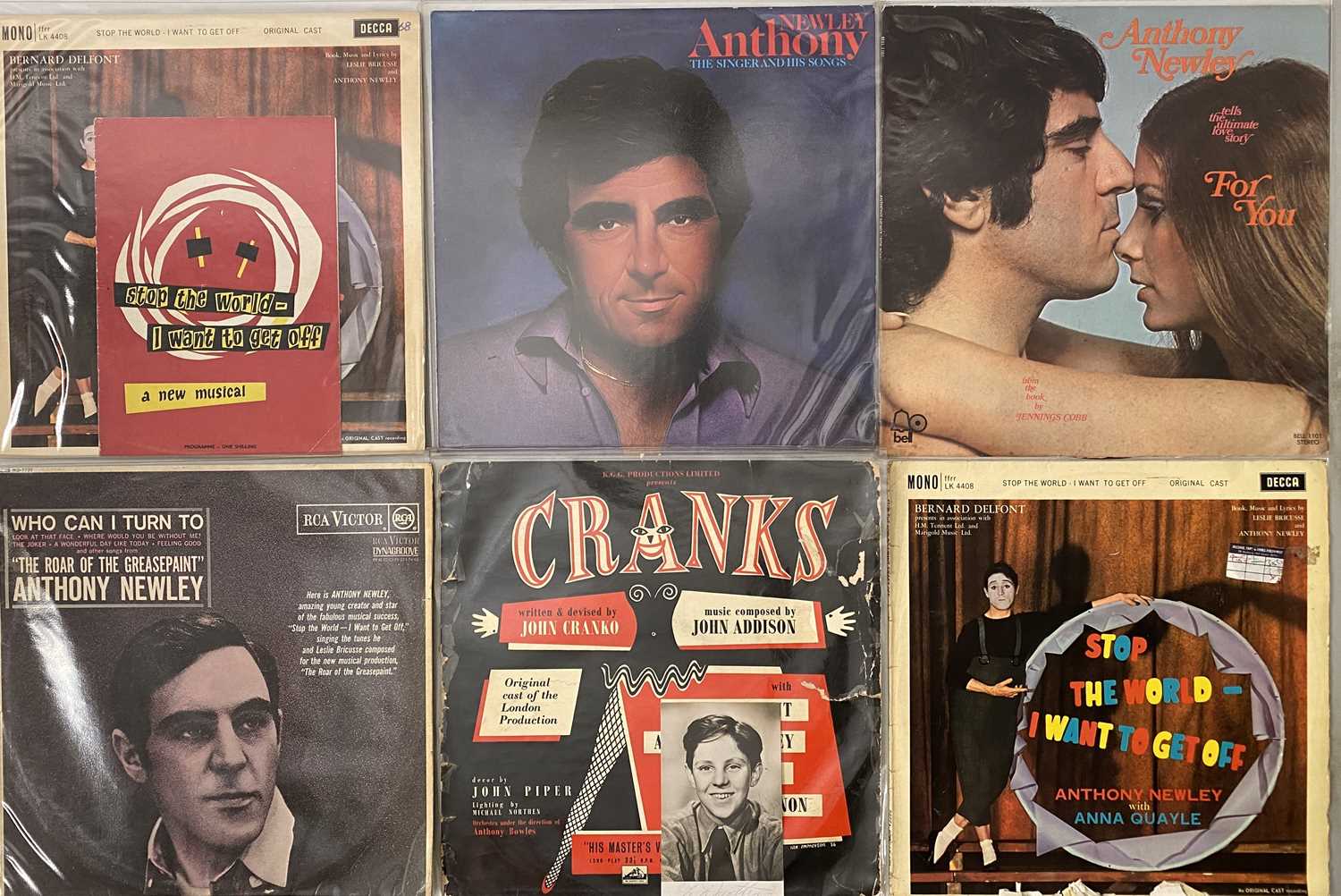 ANTHONY NEWLEY - LP COLLECTION (INCLUDING MEMORABILIA) - Image 3 of 7
