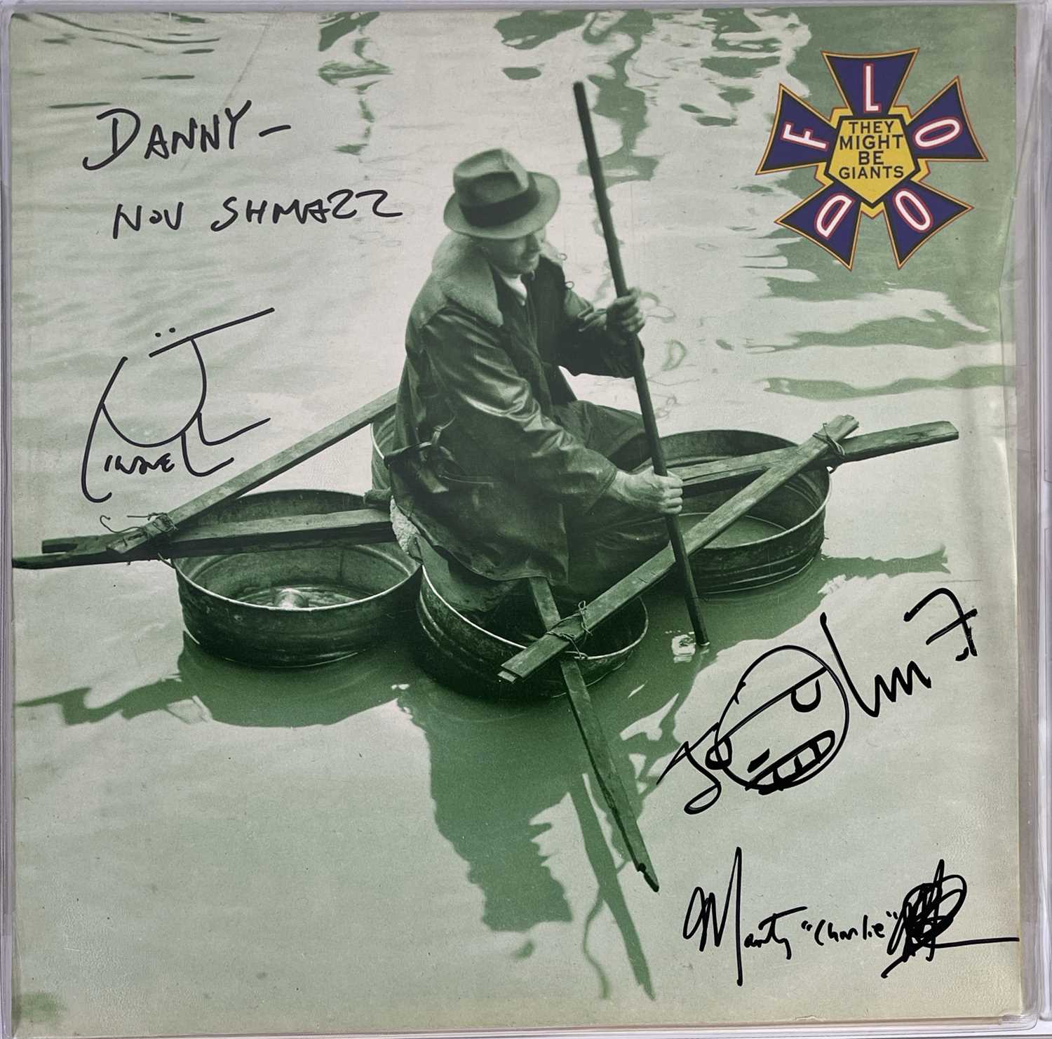 DANNY'S SIGNED LPS - WEIRD STUFF / ALT INC UTOPIA STRONG. - Image 4 of 4