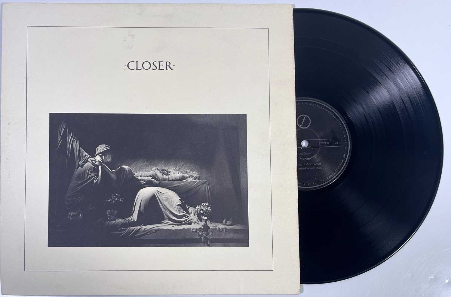 JOY DIVISION - CLOSER LP (UK ORIGINAL - RED TRANSLUCENT - FACTORY - FACT 25)