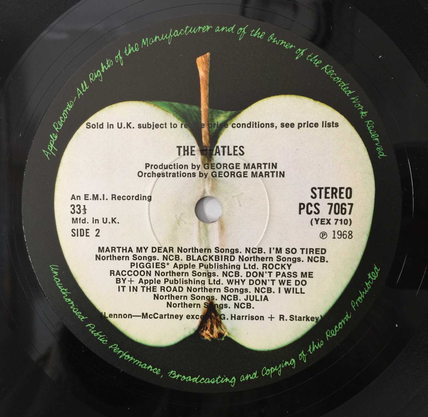 THE BEATLES - WHITE ALBUM LP (UK STEREO TOP LOADING COPY - PCS 7067/8) - Image 8 of 10