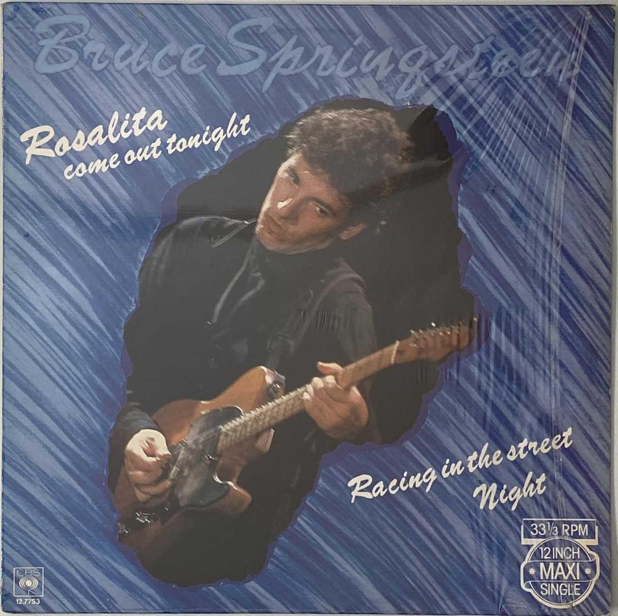 BRUCE SPRINGSTEEN - ROSALITA (COME OUT TONIGHT) 12" MAXI (COMPLETE ORIGINAL EU COPY WITH POSTER - CB