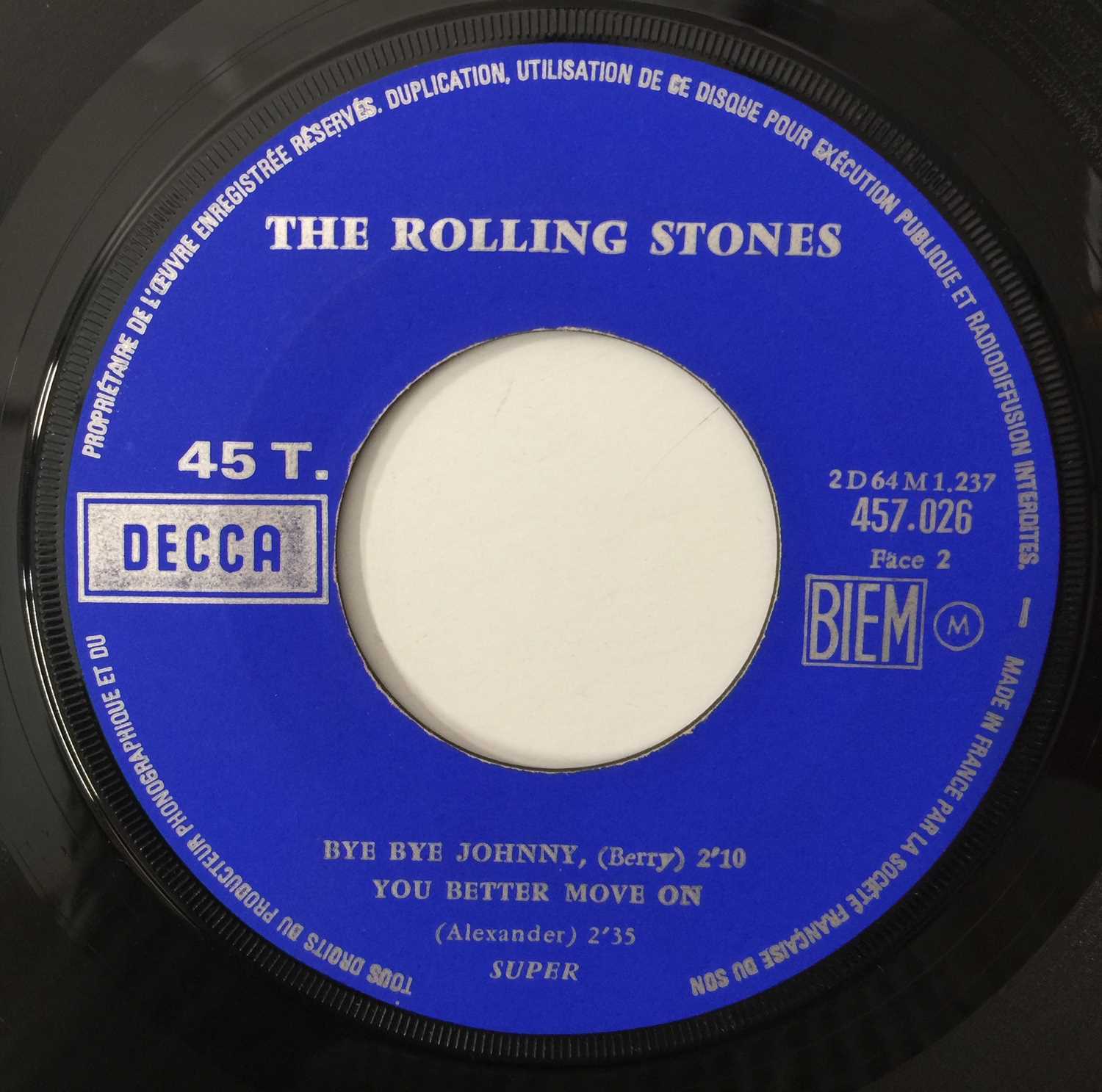 THE ROLLING STONES - I WANNA BE YOUR MAN 7" (457.026 M) - Image 5 of 5