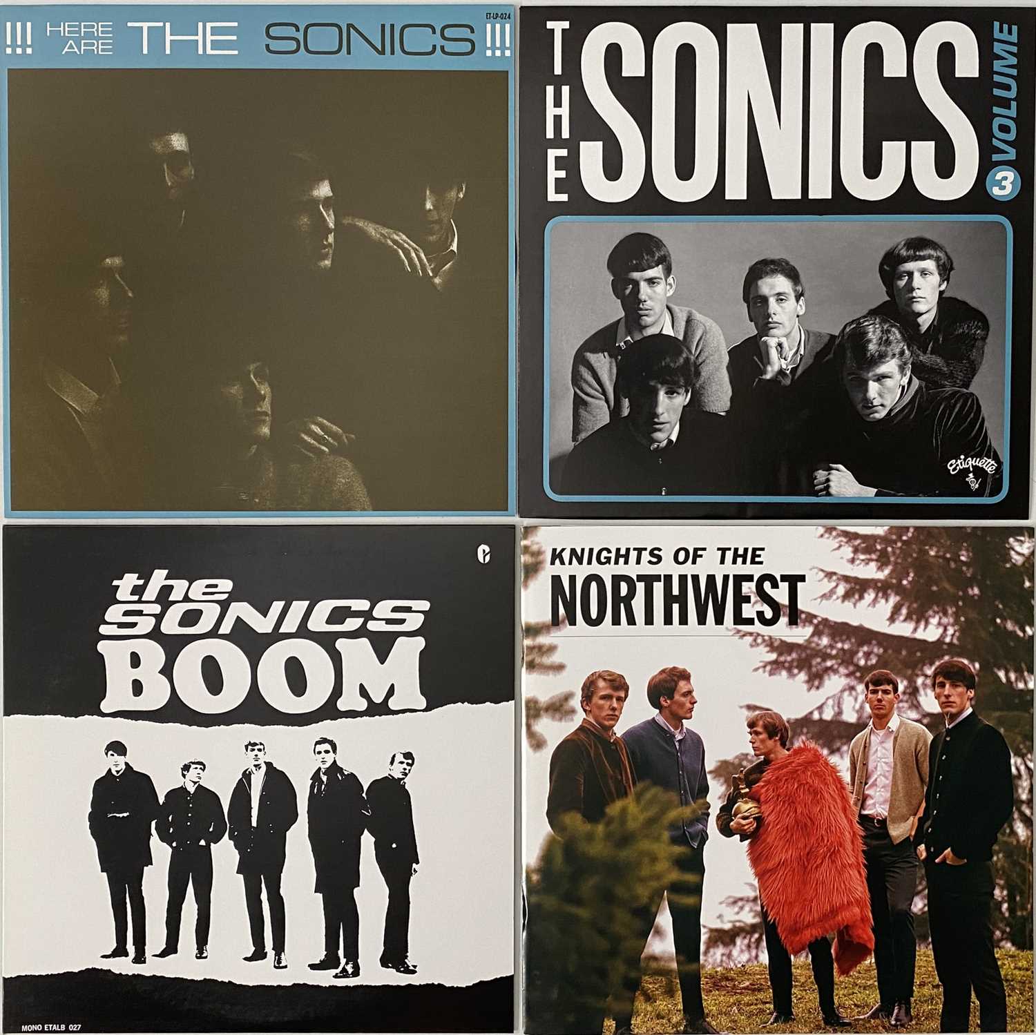 THE SONICS - 50 (2015 LP BOX SET - ETIQUETTE RECORDS LP 2050) - Image 3 of 3