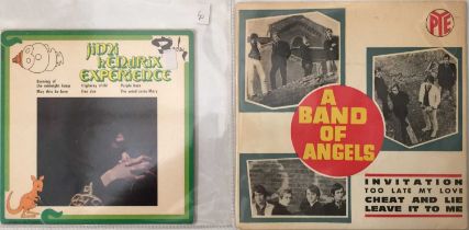 A BAND OF ANGELS/JIMI HENDRIX - 1966/67 FRENCH 7" (AND 6") RARITIES!