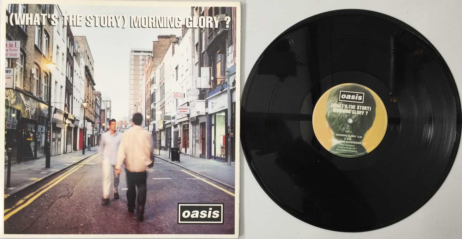 OASIS - (WHAT'S THE STORY) MORNING GLORY? LP (ORIGINAL UK COPY - CREATION CRE LP 189)
