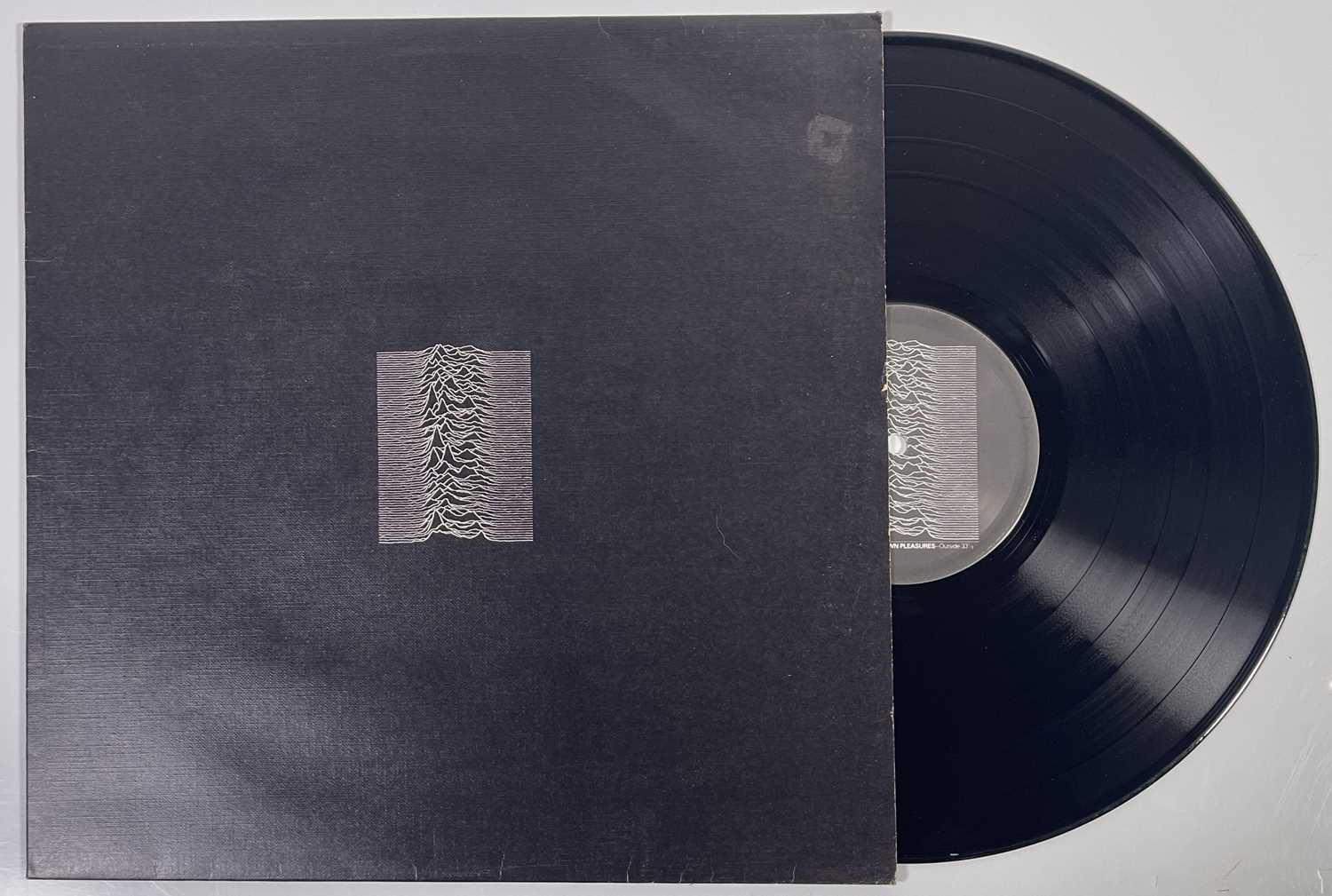 JOY DIVISION - UNKNOWN PLEASURES LP (ORIGINAL UK 'TRANSLUCENT RED' COPY - FACT 10).