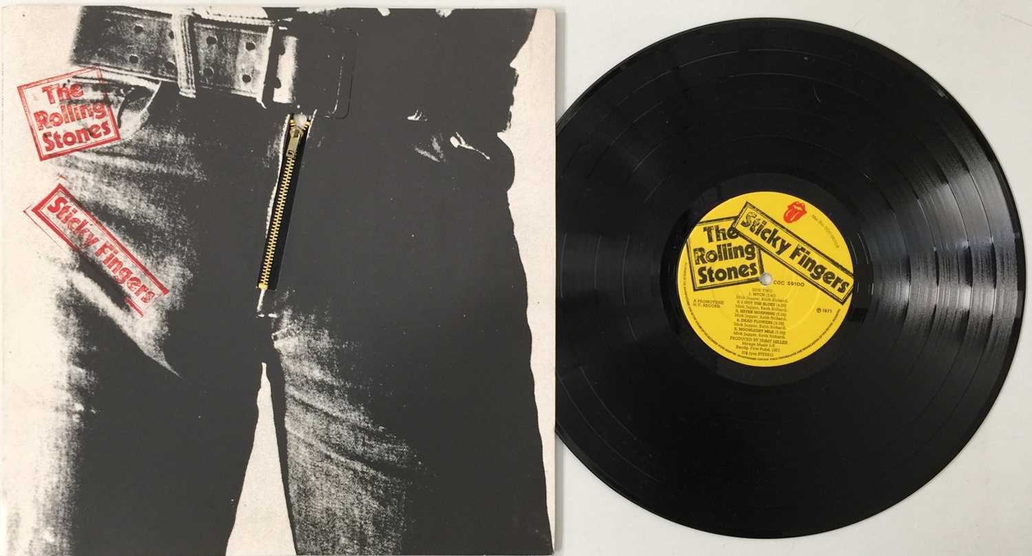 THE ROLLING STONES - STICKY FINGERS LP (GATEFOLD ORIGINAL UK PRESSING - COC 59100)