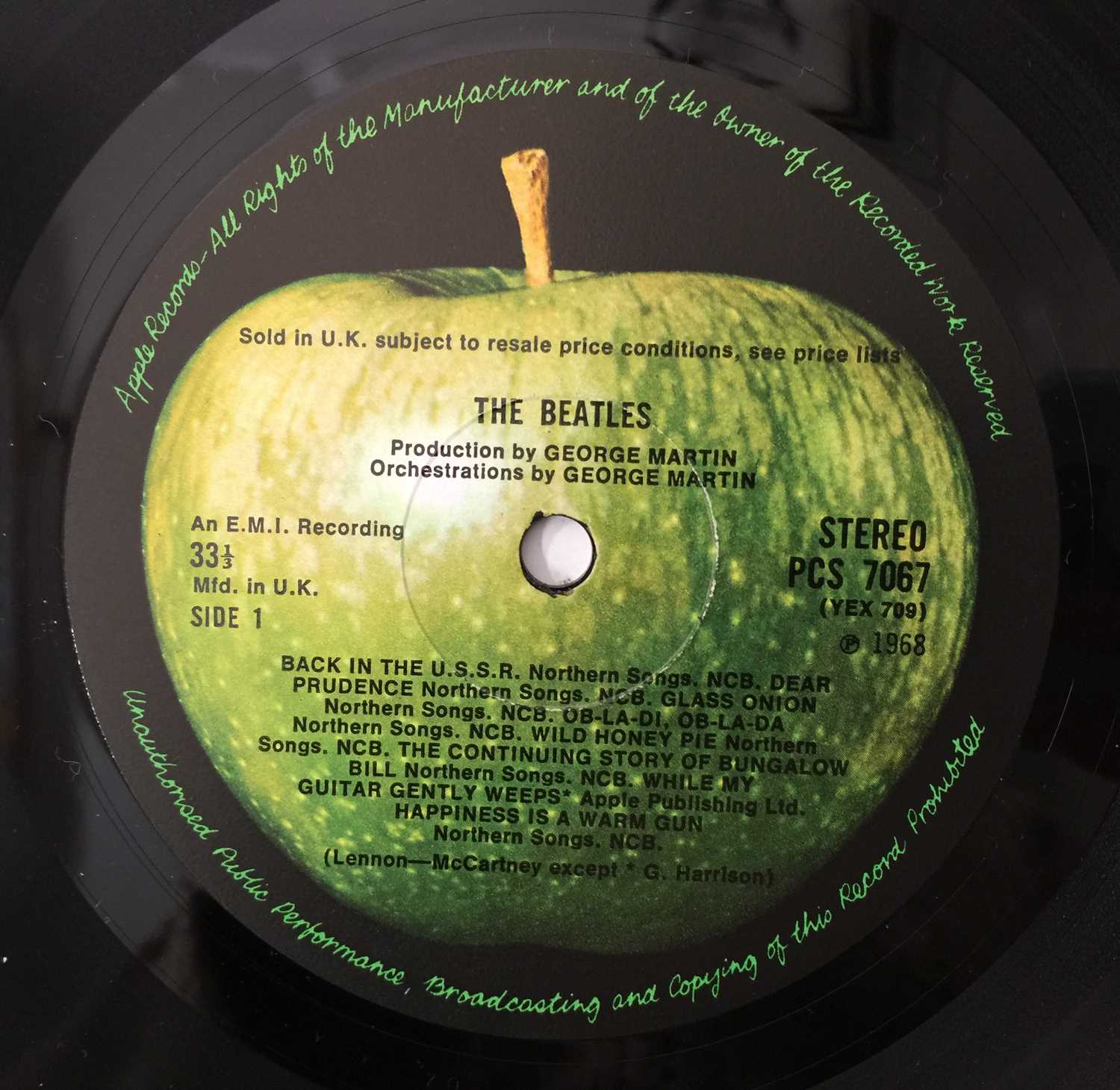 THE BEATLES - WHITE ALBUM LP (UK STEREO TOP LOADING COPY - PCS 7067/8) - Image 7 of 10
