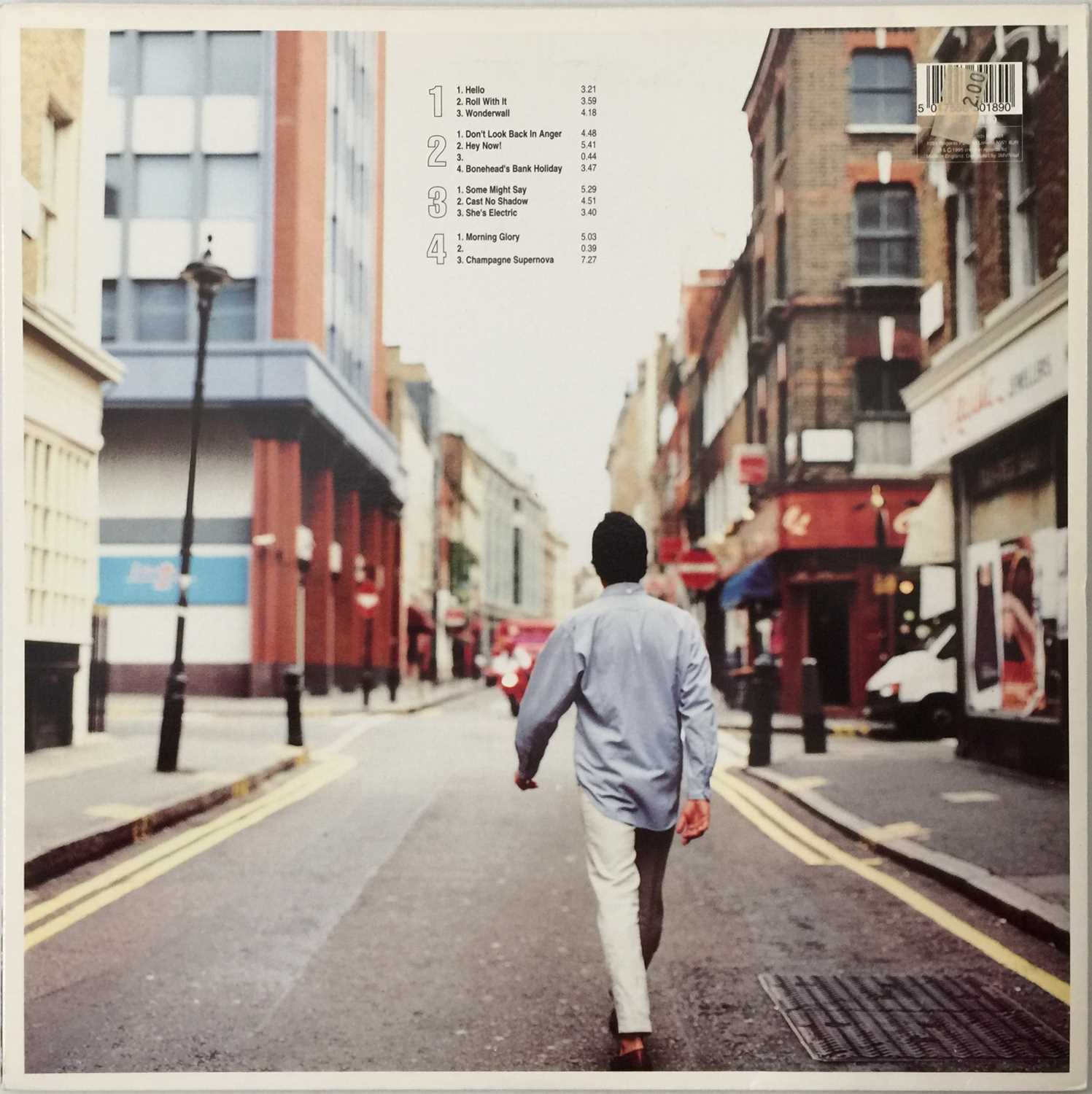 OASIS - (WHAT'S THE STORY) MORNING GLORY? LP (ORIGINAL UK COPY - CREATION CRE LP 189) - Image 3 of 7