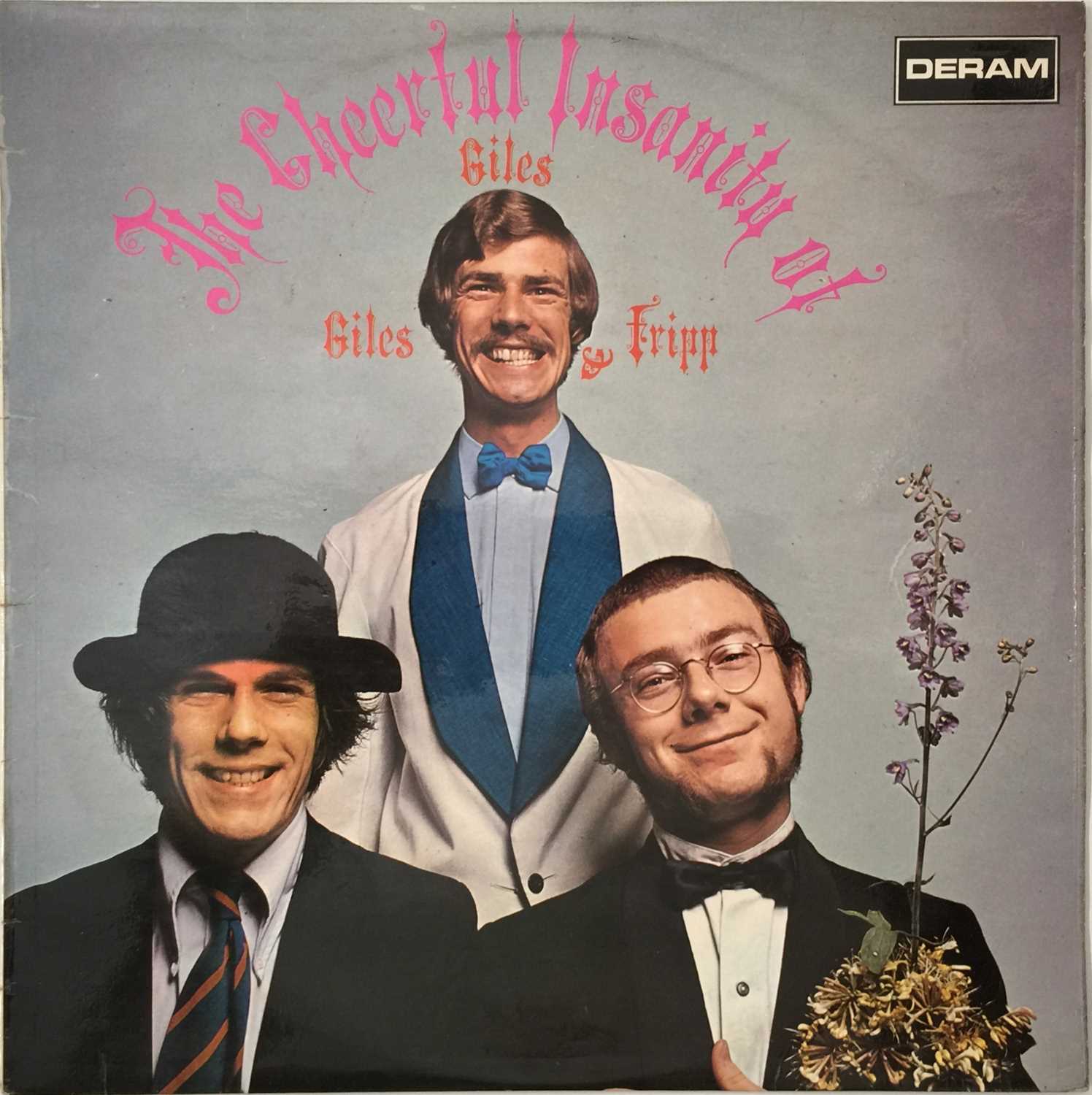 GILES, GILES AND FRIPP - THE CHEERFUL INSANITY OF LP (UK STEREO - DERAM - SML 1022) - Image 2 of 5
