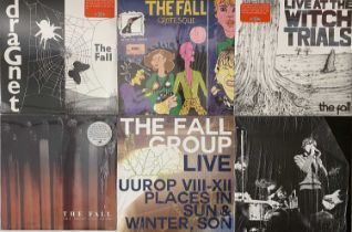 THE FALL - REISSUE/ LIVE ALBUM LP PACK