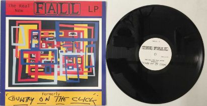 THE FALL - THE REAL NEW FALL LP FORMERLY 'COUNTRY ON THE CLICK' LP (UK STOCK COPY - SIGNED BY MARCUS