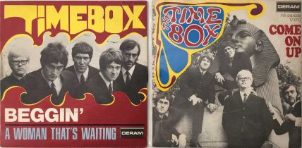 TIMEBOX - BEGGIN'/COME ON UP 7" (ORIGINAL FRENCH PICTURE SLEEVE COPIES)