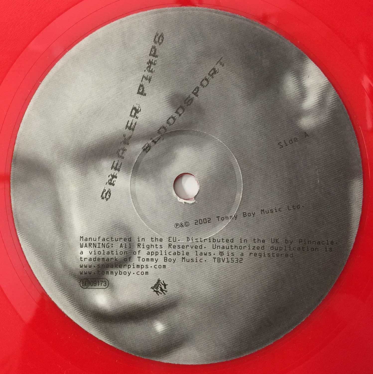 SNEAKER PIMPS - BLOODSPORT LP (ORIGINAL EU 2002 RED VINYL PRESSING - TOMMY BOY TBV 1532) - Image 4 of 7