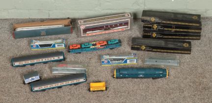 A collection of mostly boxed model railway rolling stock to include Lima, Kasiner Hobbies, Dapol,