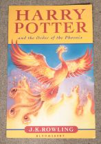 Advertising card poster for Harry Potter and The Order of the Phoenix. CAN NOT POST Hx98cm Wx62cm