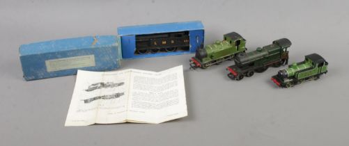 Four model railway locomotives to include boxed Hornby Dublo LMS 6917, Tri-Ang 31757, Hornby LNER