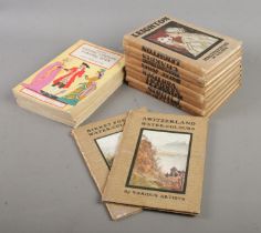 A collection of art books. Includes nine Masterpieces in Colour examples, English Historic Costume