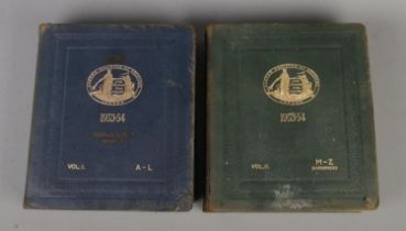 Lloyd's Register of Shipping, 1953-54, United with the British Corporation Register. Two Volumes;