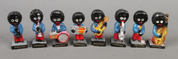 A collection of Robertson's musician figures