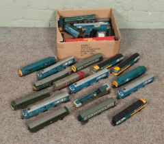 A good collection of OO Gauge rolling stock to include various carriages and locomotives produced by