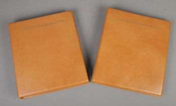 Two albums "Royal Mail Presentation Packs" with approximately 80 presentation packs.