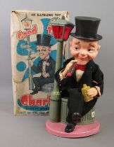 A boxed Illfelder battery operated toy titled Good Time Charlie.