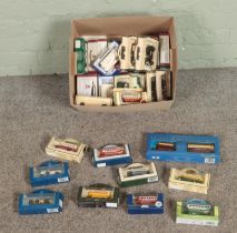 A box of assorted diecast vehicles of mainly Days Gone and Oxford Die-Cast, Rolls Royce, etc.