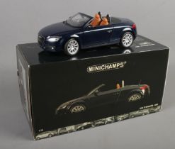 A Minichamps boxed 1:18 scale Audi TT Roadster 2006.