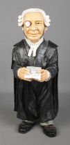 A Forchino style resin figure of a lawyer Hx48cm