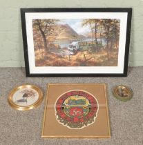 A quantity of prints including examples by Christine Silver and a limited edition by Alan Fearnley