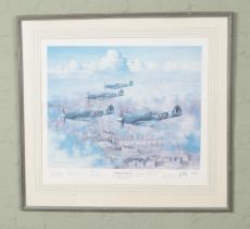 Ron Belling (1933-1998) framed limited edition print titled Winged Victory. Signed by artist to